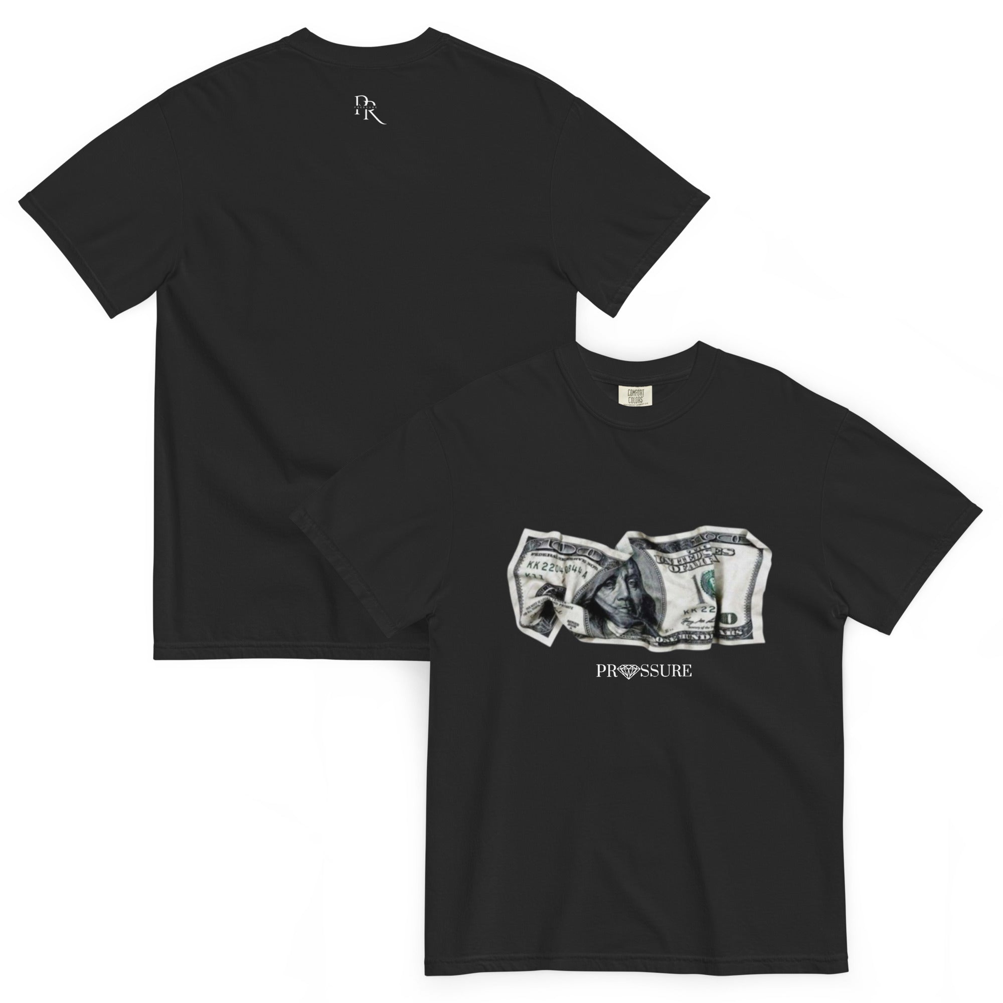 トップス Dollar bill T-shirt Dollar bill heavyweight t-shirt – Pressure
